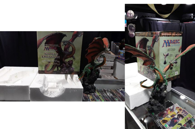 Shivan Dragon Sculpted Statue See Desciption